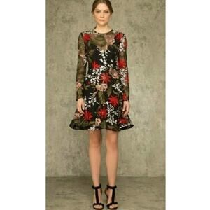 Bronx and Banco black and red sequin BONITA Multicolor size small